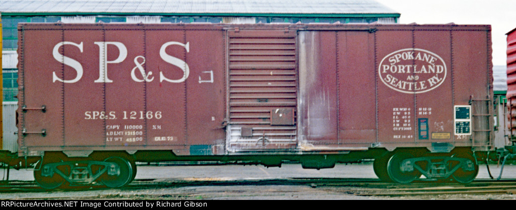 SP&S 12166 Boxcar